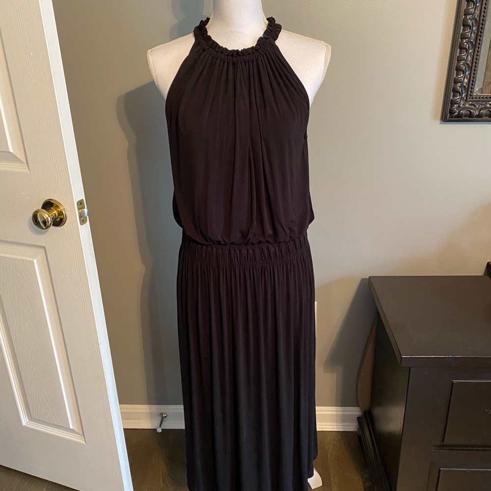 Loft casual black dress.